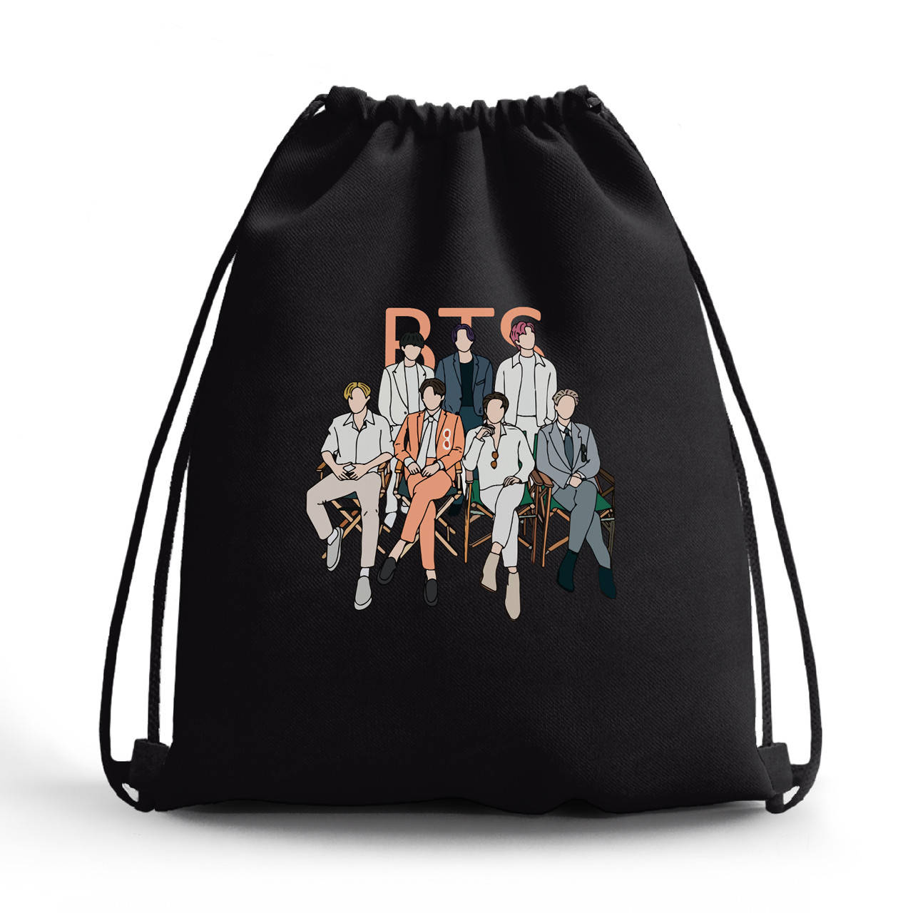 

Сумка для обуви БТС (BTS) сумка-рюкзак детская (10428-3264-BK) Черный