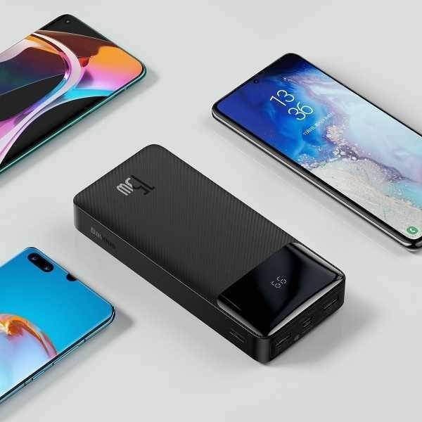 

Power bank/павербанк Baseus Bipow - 10000/20000/30000mAh 2USB