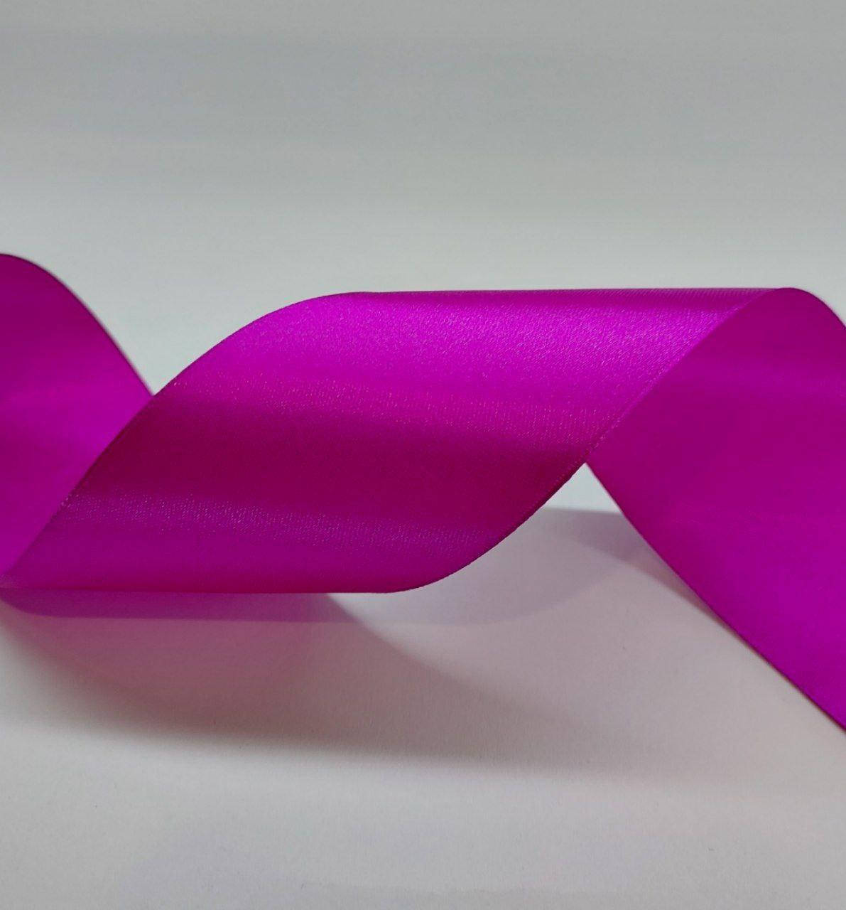 

Лента атласная LiaM цвет Лиловый 5 см ширина