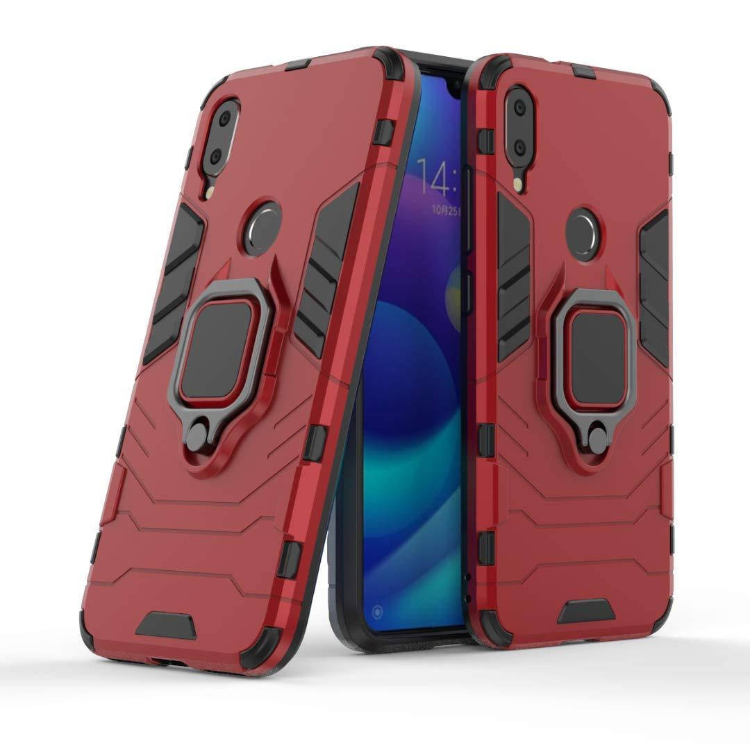 

Чехол Iron Ring для Xiaomi Mi Play бронированный бампер Броня Red, Красный