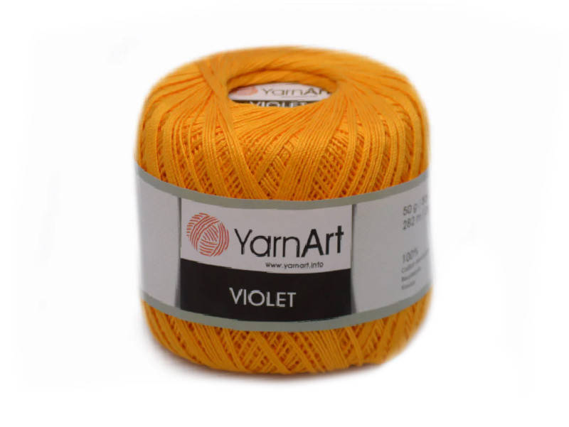 

YarnArt Violet, №5307 подсолнух, Желтый