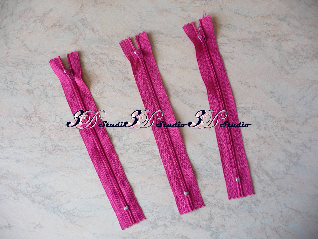 

Молния брючная Т3 18 см малииновая, Малиновый