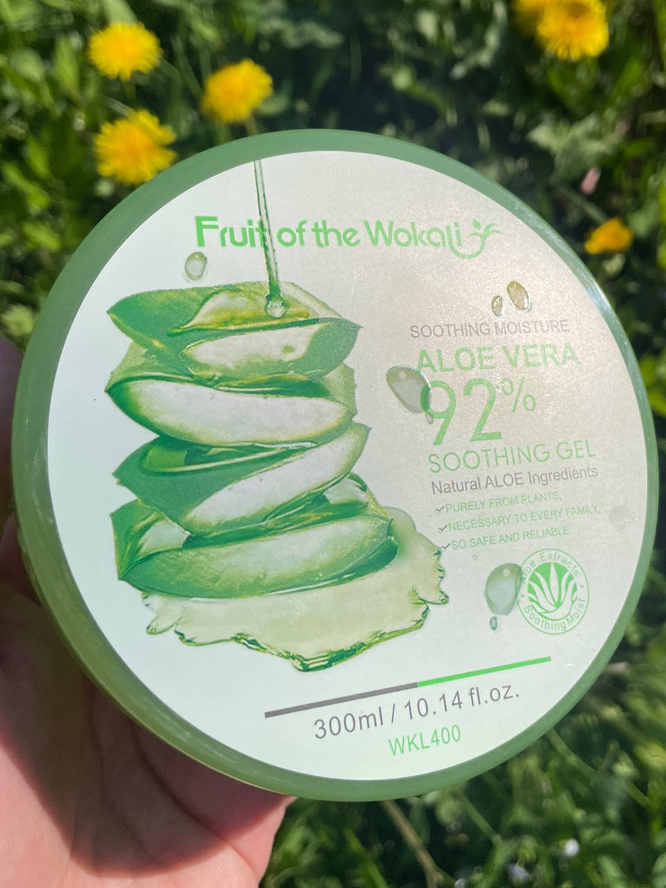 

Гель алоэ вера fruit of the wokali 300 мл