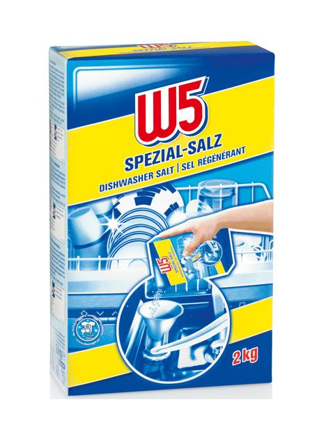 

Соль для посудомоечных машин W5 Spezialsalz 2 кг.