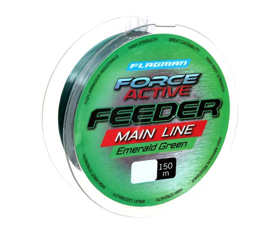 

Леска Flagman Force Active Feeder Main Line 150м 0.255мм, Прозрачный