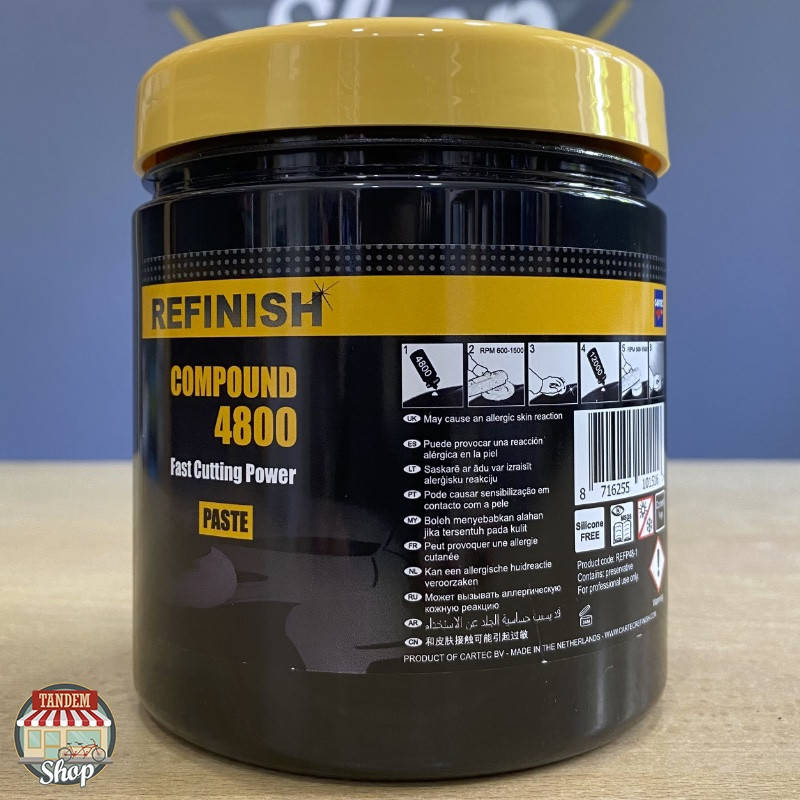 

Полировальная паста универсальная Cartec Compound 4800 Fast Cutting Power, 1 кг