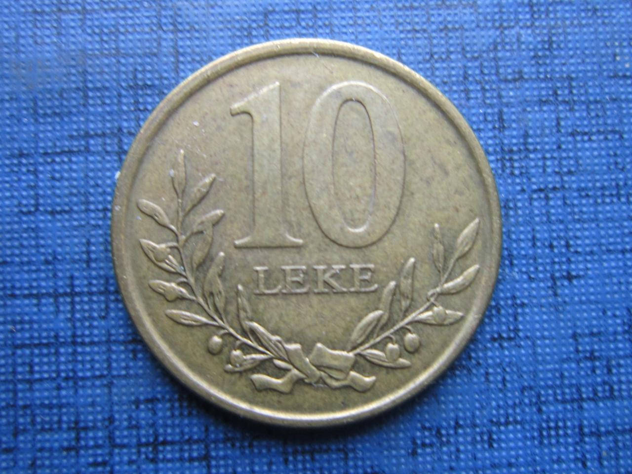 

Монета 10 лек Албания 2013 2009 два года цена за 1 монету