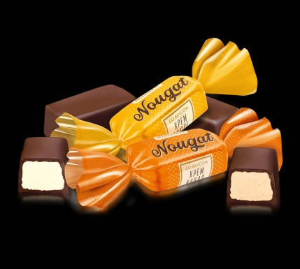 

Цукерки Roshen Рошен Нуга