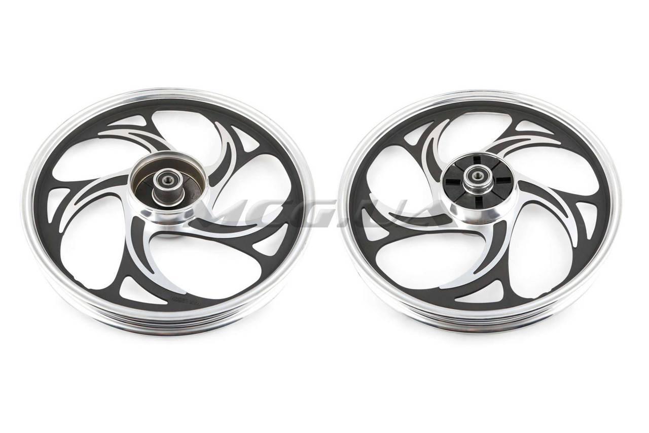 

Диск колеса 1,4 * 17 (зад, барабан) (легкосплавный) для мопеда Alpha "ZY"