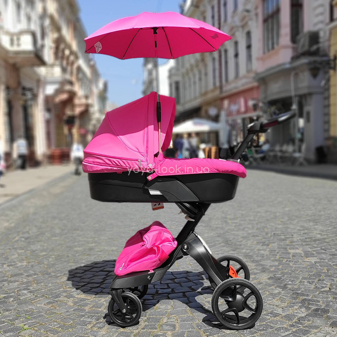 

Универсальная коляска 2 в 1 Dsland Xplory V8 Pink Розовая оригинал, Розовый