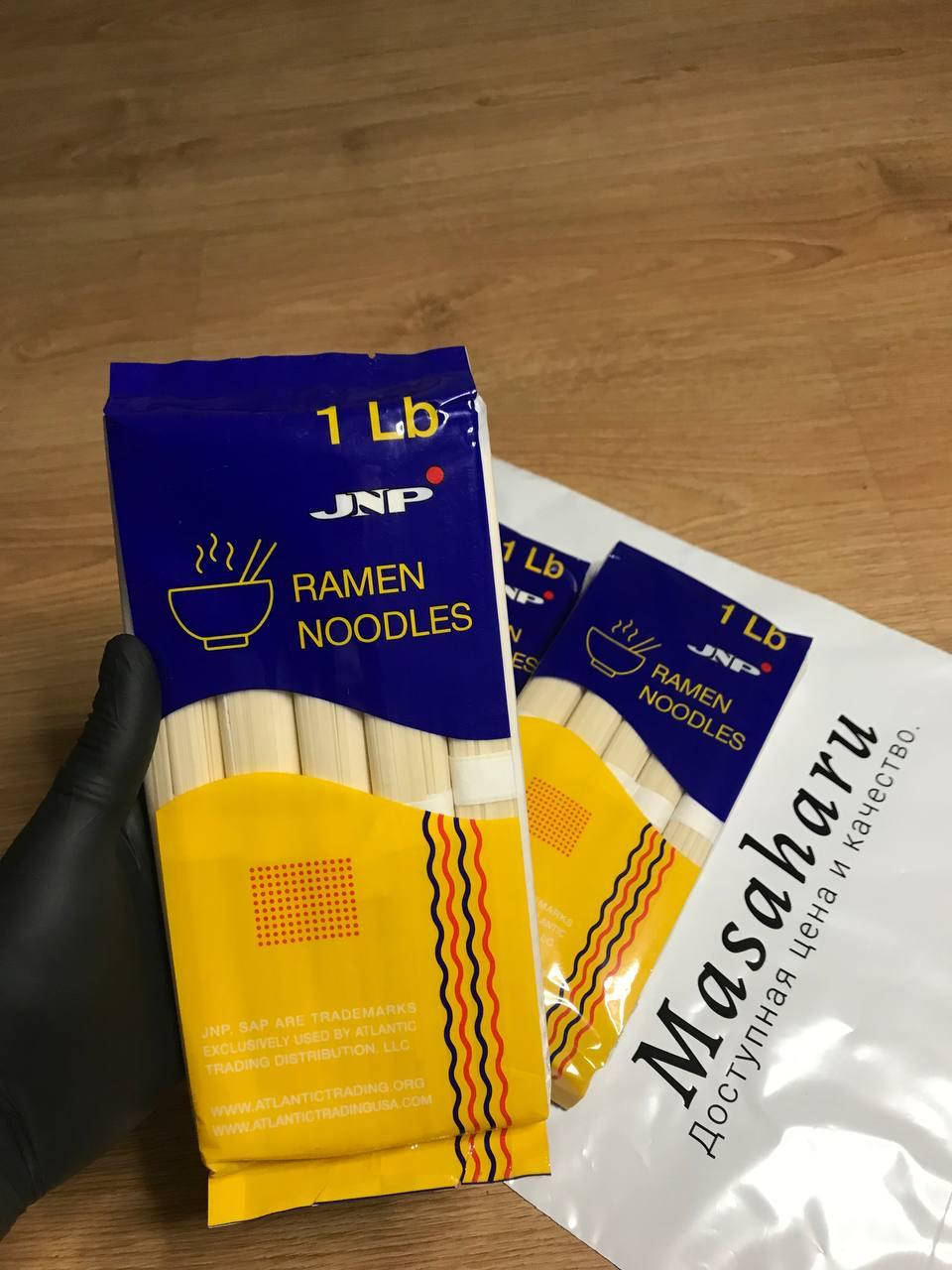 

Лапша пшеничная Рамен, Ramen noodles 500гр (порционная)