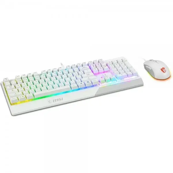 

Комплект клавиатура и мышь MSI Vigor GK30 White (S11-04UA302-CLA) Combo RU