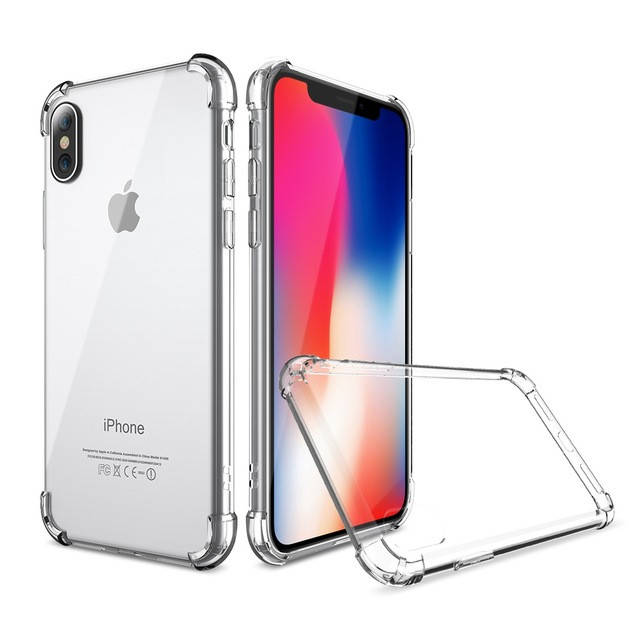 

Прозрачный чехол с бортиками на для чехол Iphone X/XS айфон х 10