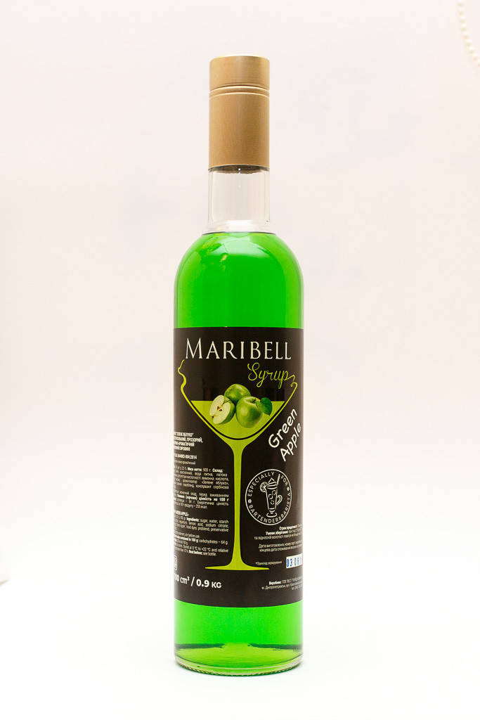 

Сироп Зеленое яблоко ТМ Maribell