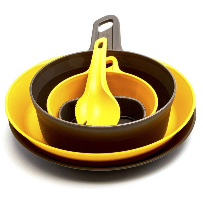

Набор Туристической Посуды 6 предметов Wildo "Explorer Kit" (16652/67233) Lemon & Dark Grey, Лимонный
