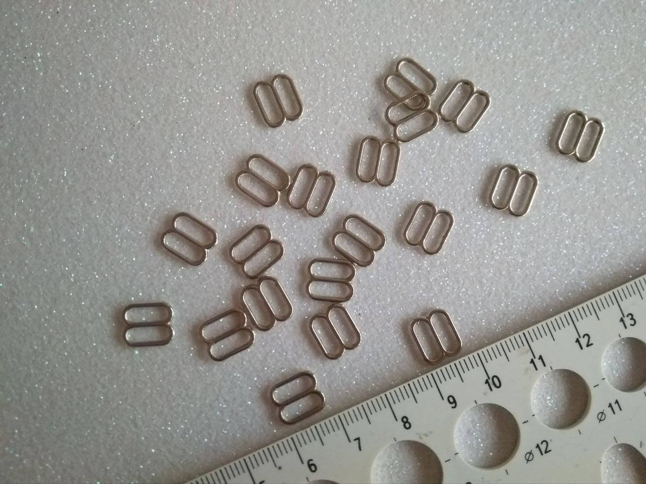 

Перетяжка бельевая метал (никель) серебро 8мм, Серебро (никель)