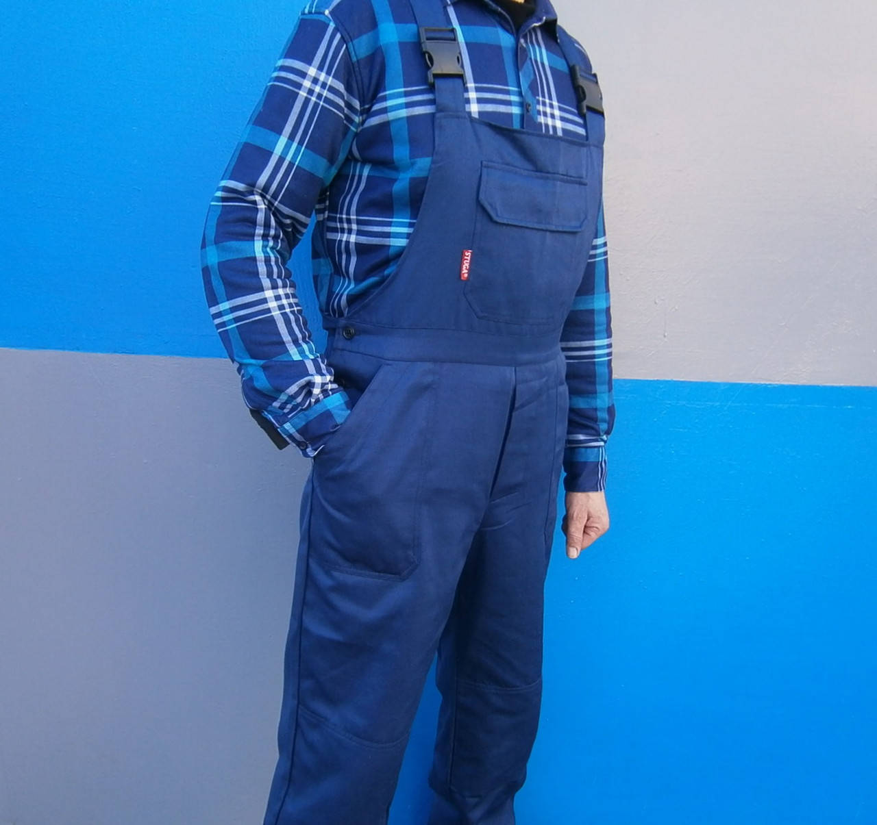 

Напівкомбінезон робочий " Професіонал 1105 " синій.