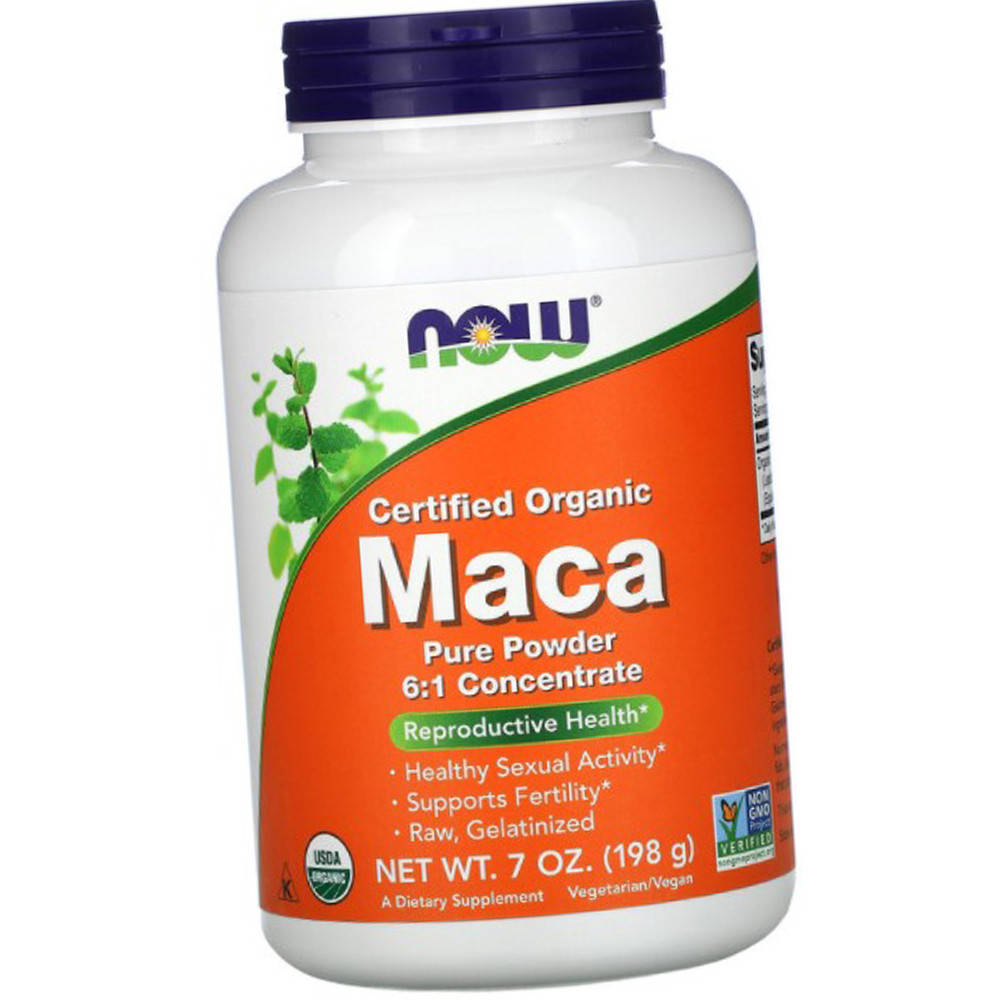 

Мака Перуанская NOW Maca Pure Powder 198 г