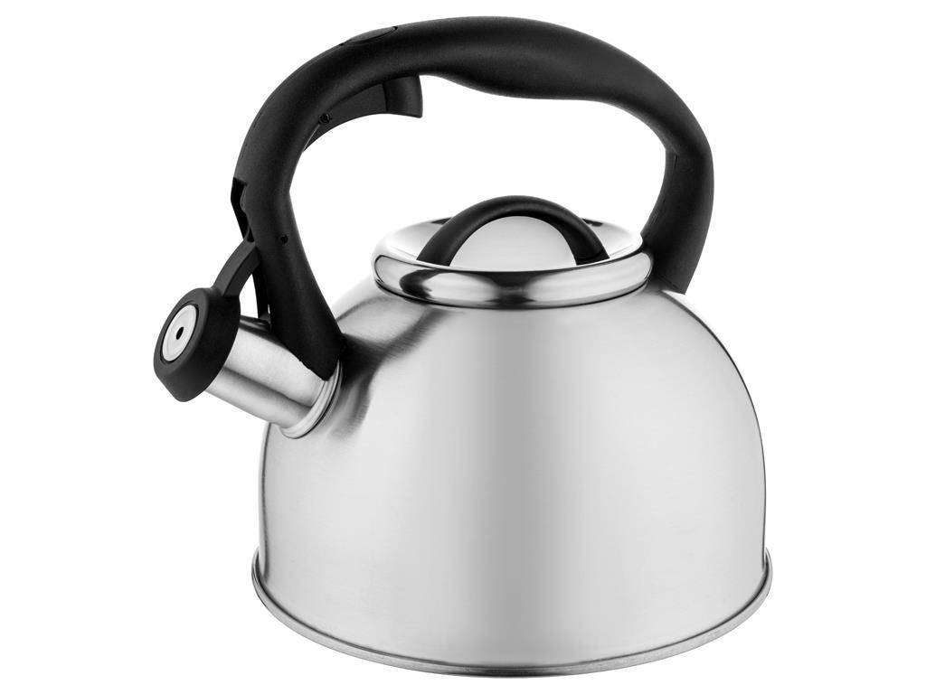 

Чайник нержавеющий Florina SILIA 2.5 л для индукции, Серый