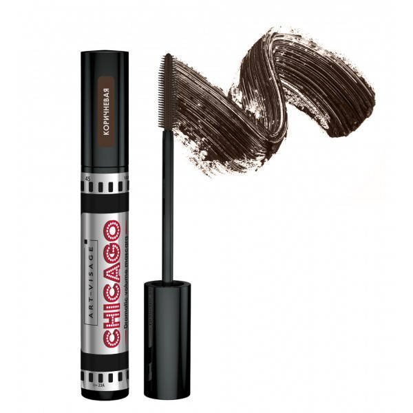 

ART-VISAGE Тушь для ресниц объемная “CHICAGO” Коричневый 15ml