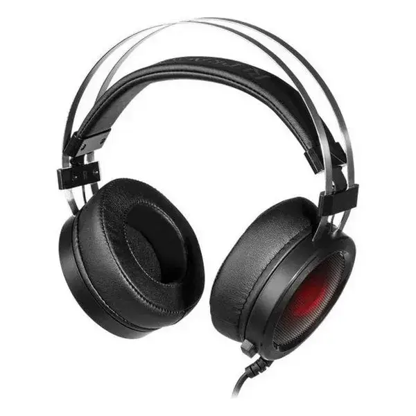 

Накладные наушники Redragon Scylla 75064 Black Red проводные с микрофоном