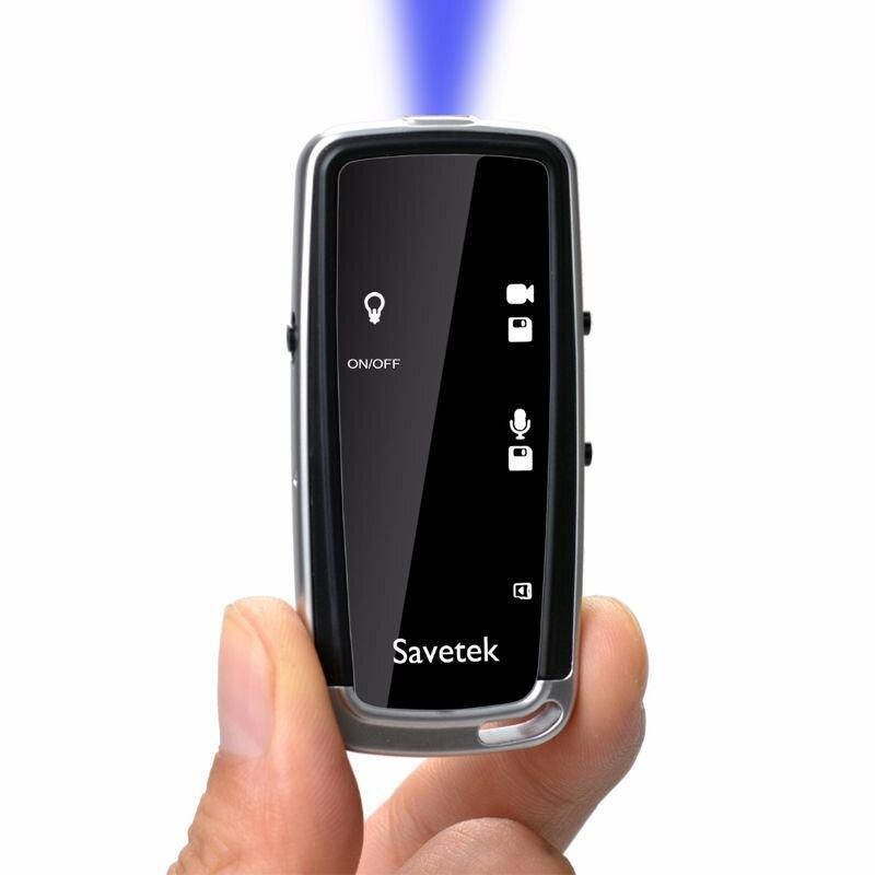 

Мини камера брелок видеорегистратор с диктофоном Savetek GS-D50, FullHD 1080P