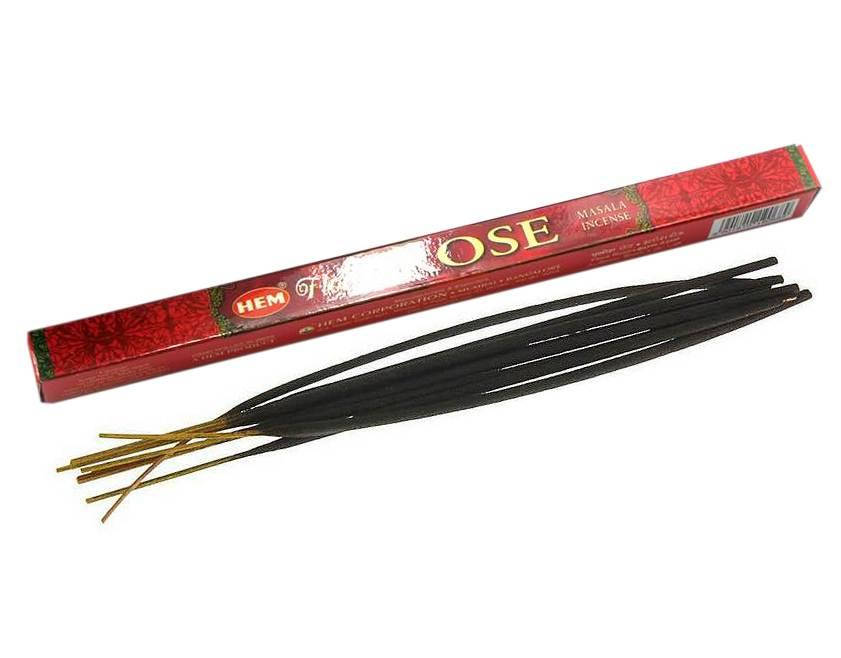 

Rose Flora Square (Роза)(Hem)(25/уп) квадрат пыльцовые благовония