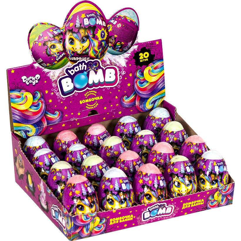 

Креативное творчество "Bath Bomb" Pony BB-02-03 ДТ-СО-16-81