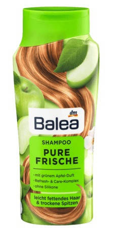

Шампунь Balea Shampoo Pure Frische для жирных волос 300 ml