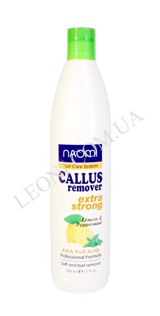 

Кислотный Callus remove с ароматом лимона и мяты NAOMI 500 мл