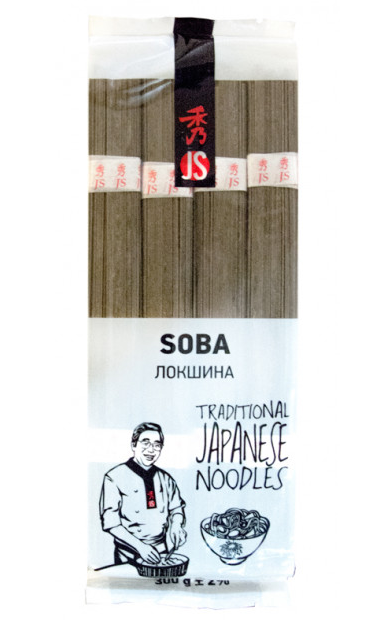 

Лапша гречневая JS Soba 500 г.