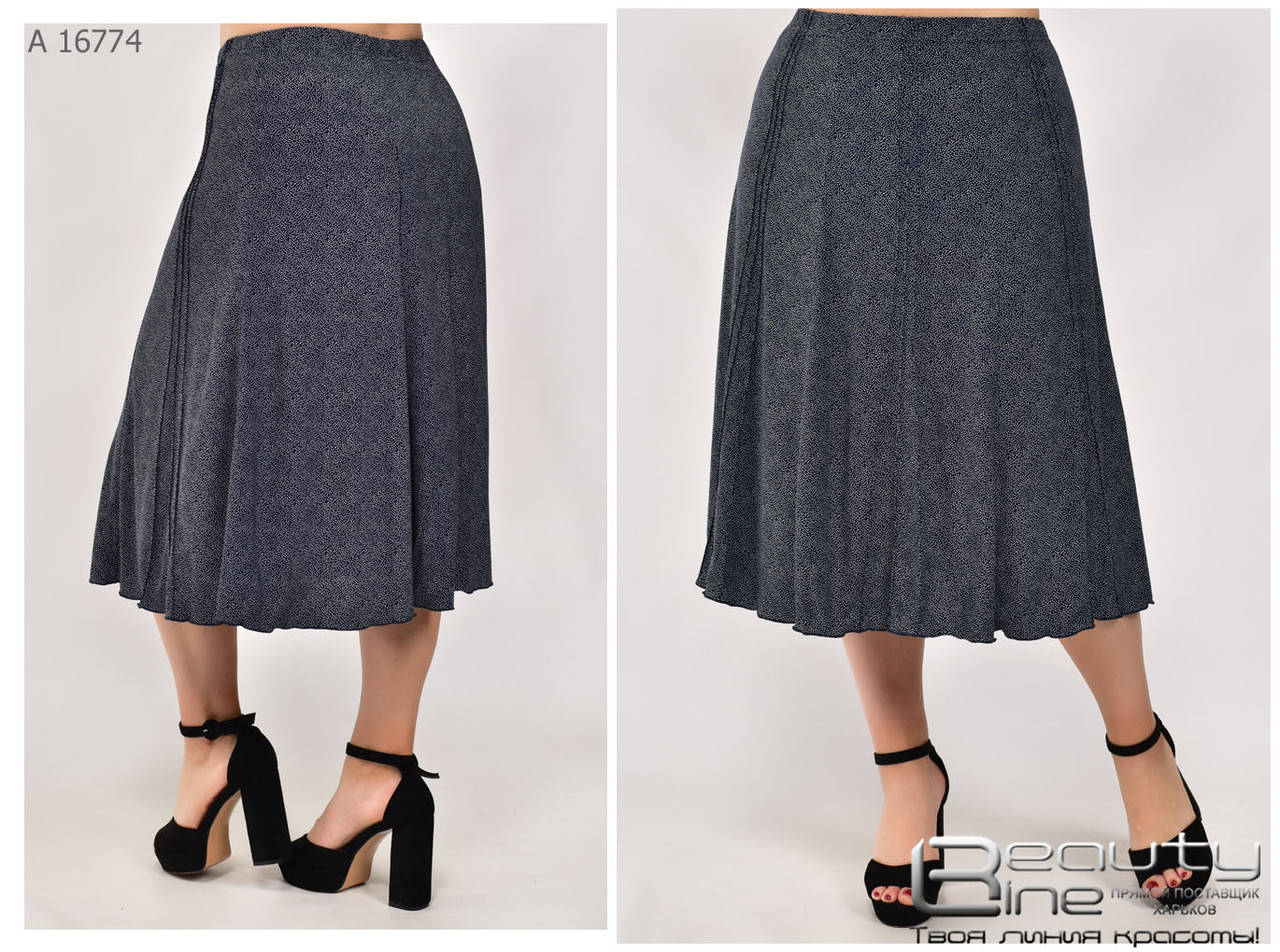 

Юбка женская большого размера 50.52.54.56.58.60.62.64.66.68.70, Разные цвета