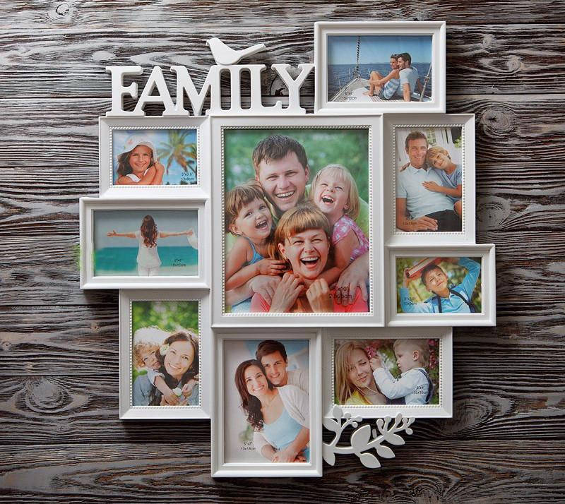 

Фоторамка коллаж мультирамка family