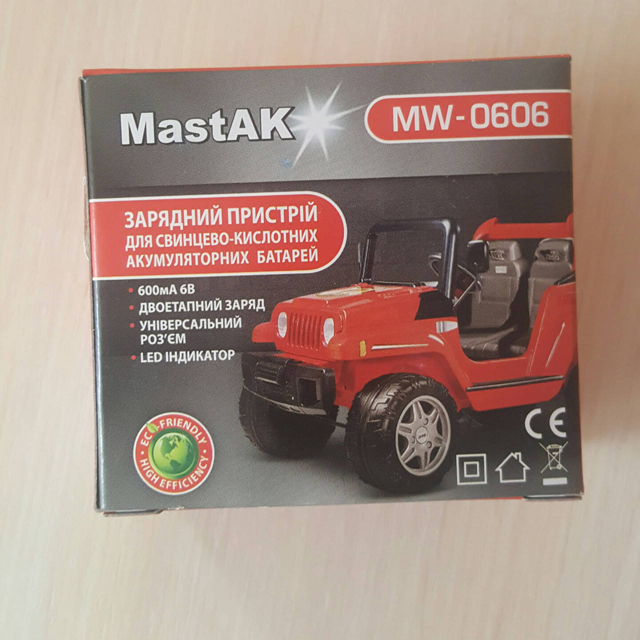 

Зарядное устройство MastAK MW-0606 6V 600mAh