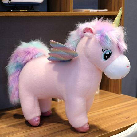

Пони единорог детская мягкая игрушка My Little Pony 35*30 см розовый