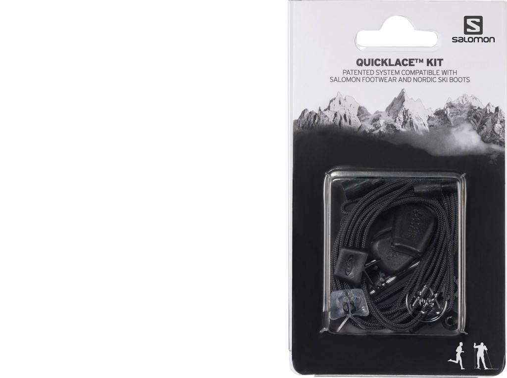 

Шнуровка Salomon QUICKLACE KIT Black, Черный