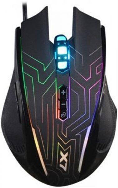 

Мышь A4Tech X87 Oscar Neon Black USB (код 823086), Черный