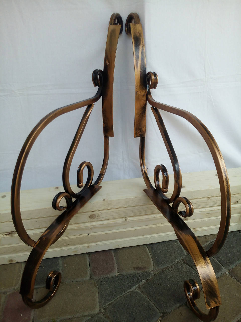 

Боковины для качели кованые 2 шт.