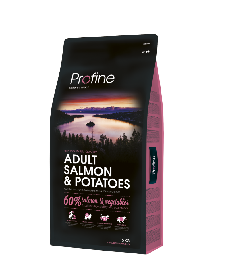 

Сухой корм для собак Profine Adult Salmon & Potatoes с лососем и картошкой 15 кг