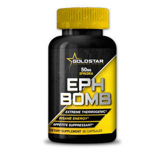 

Жиросжигатель GoldStar EPH Bomb (Ephedra + DMAA) 60 caps