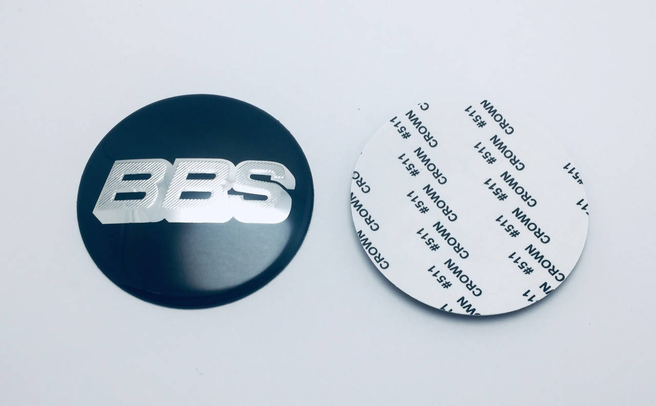 

Наклейки на колпачки литых дисков BBS 65мм