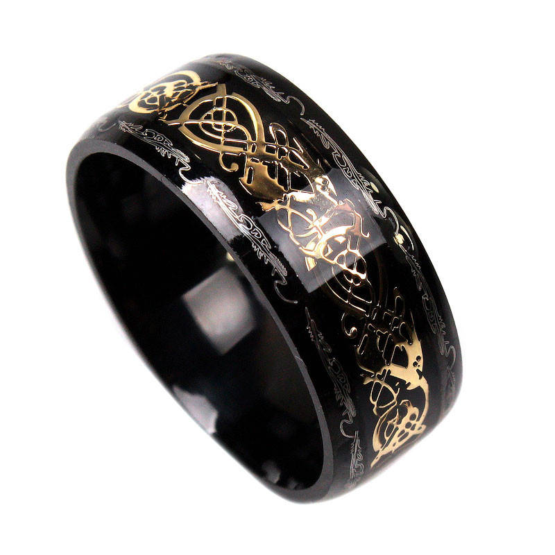 

Мужское кольцо "Dragon" , С9535