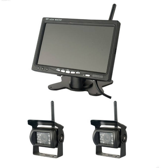 

Монитор для камеры заднего вида 7,0" + 2 камеры для грузовиков