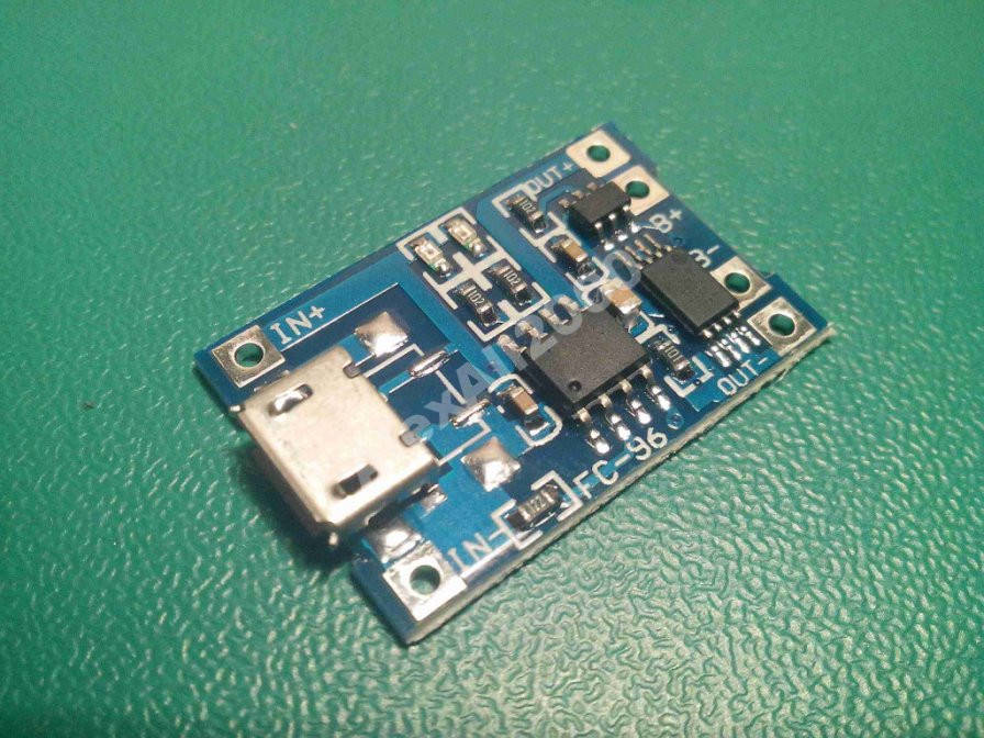 

TP4056 контроллер заряда LI-ION с защитой
