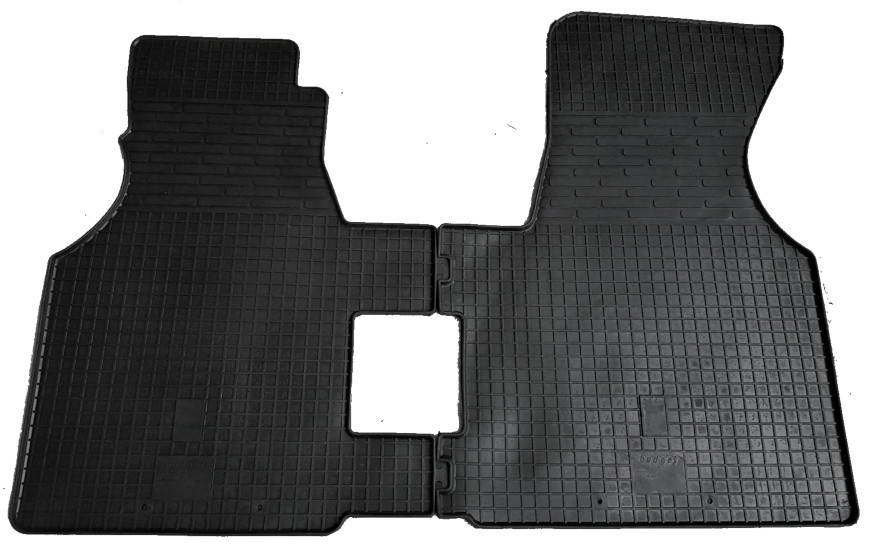 

Резиновые коврики в салон Volkswagen Transporter 1990-2003, 2 шт. (Бютжет), Черный