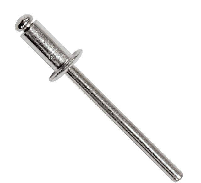 

Заклепка алюминиевая 4,8х10,0 мм (50шт в уп) INTERTOOL RT-4810