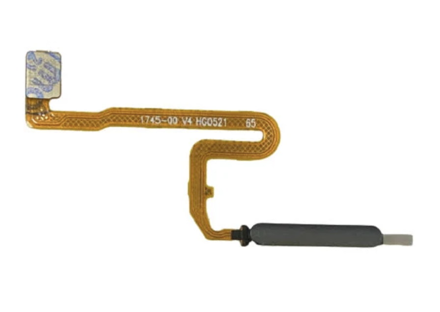 

Шлейф для Xiaomi Redmi Note 10 Pro 4G, с кнопкой включения, с сканером отпечатка пальца (Touch ID) серого