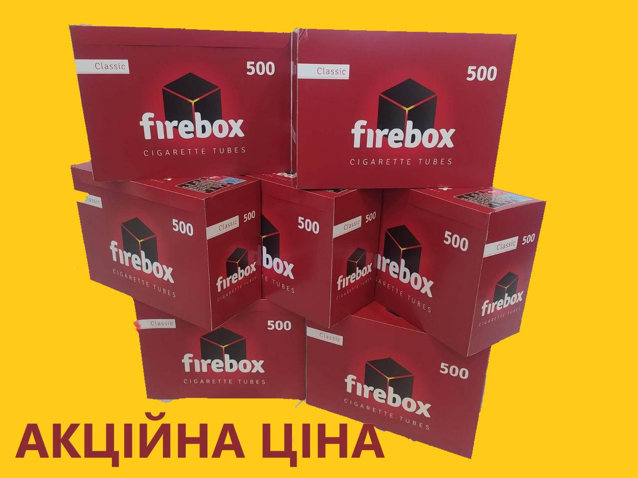 

Гільзи для набивання сигарет FireBox 10000 шт./ящик