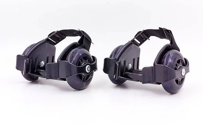 

Накладные ролики на обувь Small whirlwind pulley Черные, съемные ролики на обувь, знімні ролики на взуття (NS), Черный