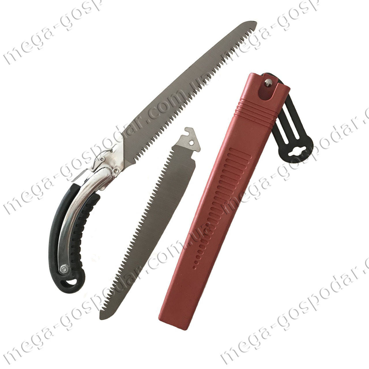 

Ножовка садовая 240мм + лезвие 240мм 7Tx1/3D c чехлом